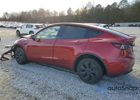 2025 Tesla Model Y из США, поврежденный, VIN 7SAYGDED1SA349061